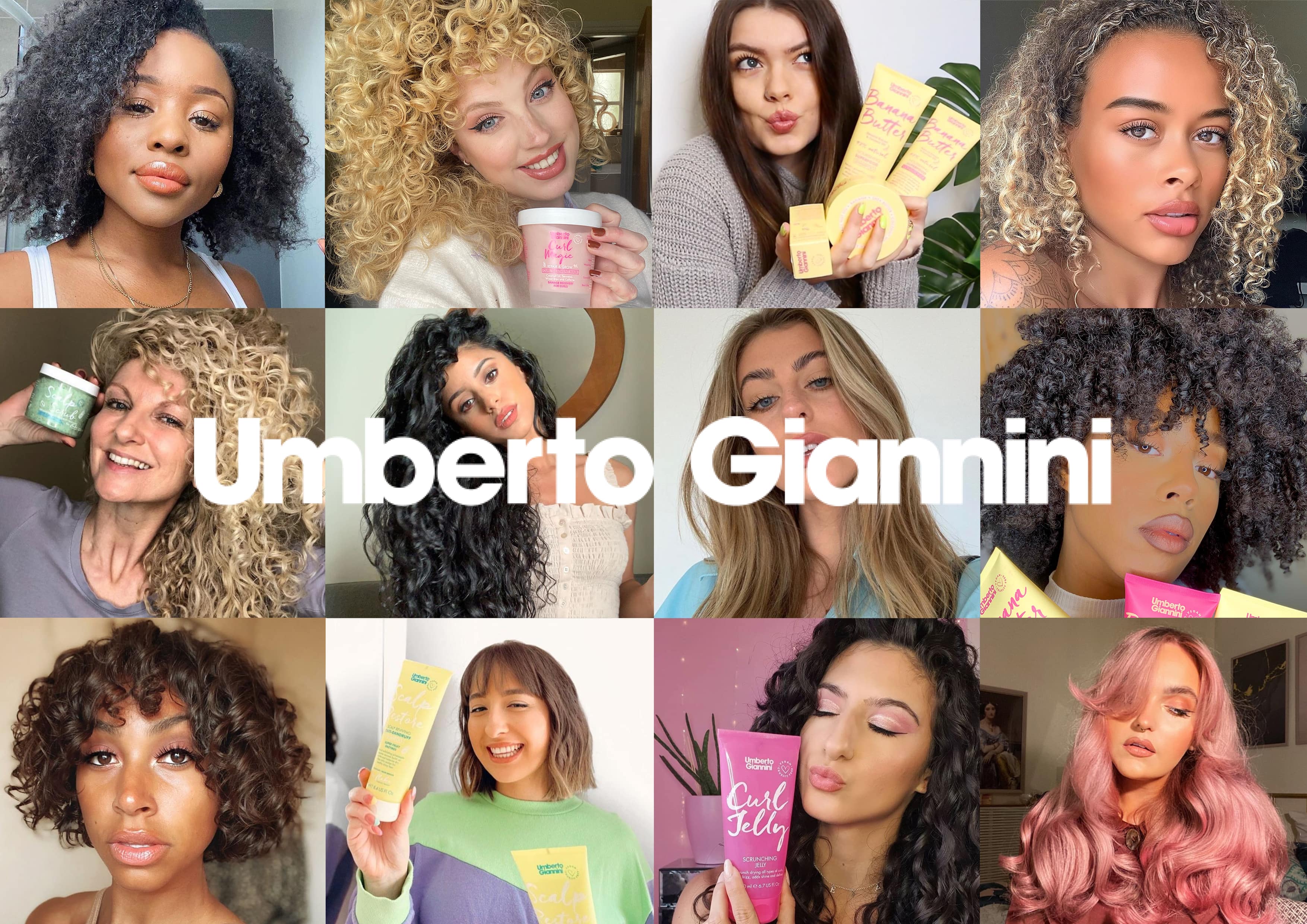 Umberto Giannini Boho Beach Styling Duo – Scrunching Jelly & Texture Spray Je 200 Ml – Für Lockere Strandwellen
